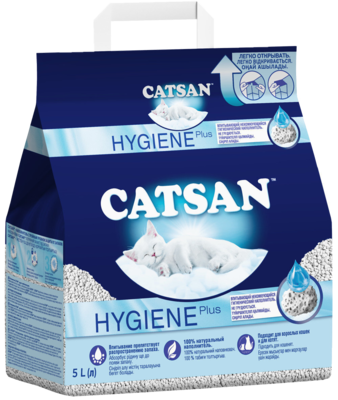 Catsan Hygiene Plus Впитывающий