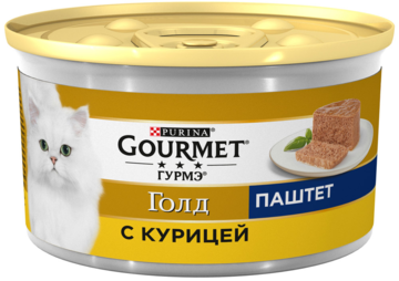 Gourmet Gold с Курицей Паштет (банка)