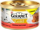 Gourmet Gold Нежные Биточки с Говядиной и Томатом (банка)