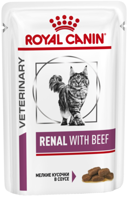 Royal Canin Renal With Beef (пауч)