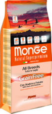 Monge Grain Free Con Anatra e Patate