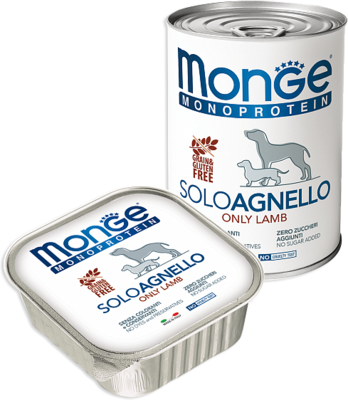 Monge Monoprotein Solo Agnello (банка)
