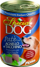 Special Dog Pate con Agnello e Tacchino (банка)