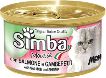 Simba Mousse with Salmon and Shrimp (банка)