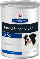 Hill’s Prescription Diet Food Sensitivities z/d Original Dog (банка)