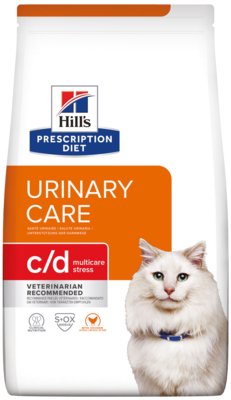 Hill’s Prescription Diet Urinary Care c/d Urinary Stress with Chicken Feline
