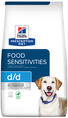 Hill’s Prescription Diet Food Sensitivities d/d Duck & Rice Canine