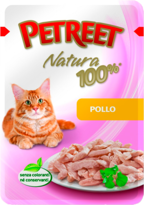 Petreet Natura Pollo (пауч)