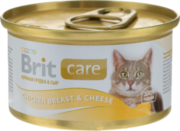 Brit Care Chicken Breast & Cheese (банка)