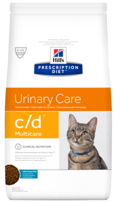 Hill’s Prescription Diet Urinary Care c/d Multicare with Ocean Fish Feline
