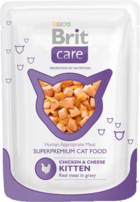 Brit Care Chicken & Cheese Kitten (пауч)