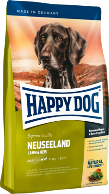 Happy Dog Supreme Sensible Neuseeland Lamm & Reis