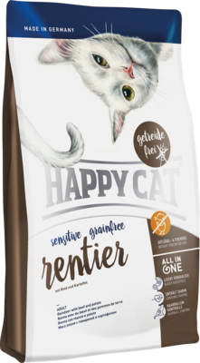 Happy Cat Sensitive Grainfree Rentier