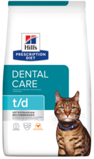 Hill’s Prescription Diet Dental Care t/d  Chicken Feline