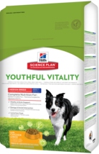 Hill’s Science Plan Youthful Vitality Medium Breed Adult 7+ With Chicken & Rice