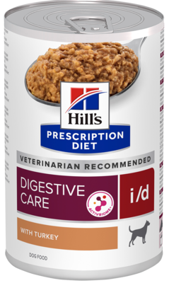 Hill’s Prescription Diet Digestive Care i/d with Turkey Dog (банка)
