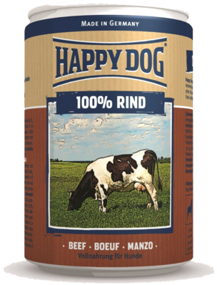 Happy Dog 100% Rind (банка)