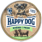 Happy Dog Ягненок с рисом NaturLine (ламистер)