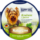 Happy Dog Ягненок с рисом NaturLine (ламистер)