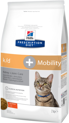 Hill’s Prescription Diet k/d + Mobility with Chicken Feline