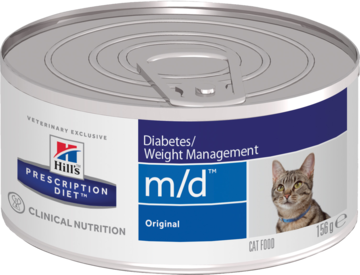 Hill’s Prescription Diet Diabetes / Weight Management m/d Original Cat (банка)