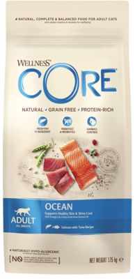 Wellness Core Grain Free Ocean Salmon with Tuna Recipe Cat