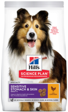 Hill’s Science Plan Sensitive Stomach & Skin Adult 1+ with Chicken Canine