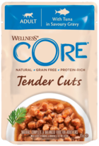 Wellness Core Tender Cuts with Tuna in Savoury Gravy (пауч)