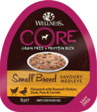 Wellness Core Small Breed Savoury Medleys Flavoured with Roasted Chicken, Duck, Peas & Carrots (ламистер)