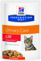 Hill’s Prescription Diet Urinary Care c/d Stress with Chicken (пауч)