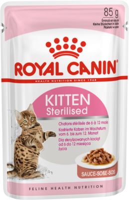 Royal Canin Kitten Sterilised (в соусе, пауч)