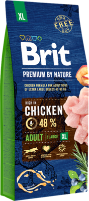 Brit Premium by Nature Chicken Adult Extra Large [XL]