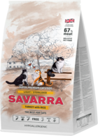 Savarra Light/Sterilised Turkey with Rice Hypoallergenic
