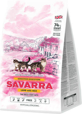 Savarra Sensitive Digestion Lamb with Rice Hypoallergenic