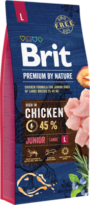 Brit Premium by Nature Chicken Junior Large [L]
