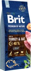 Brit Premium by Nature Turkey & Oats Light