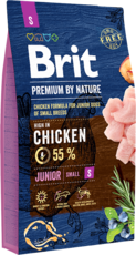 Brit Premium by Nature Chicken Junior Small [S]