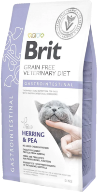 Brit Grain free Veterinary Diet Gastrointestinal Herring & Pea Cat