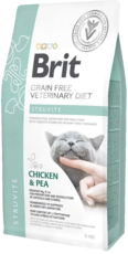 Brit Grain free Veterinary Diet Struvite Chicken & Pea Cat