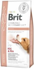 Brit Grain Free Veterinary Diet Dog Renal Egg & Pea Dog