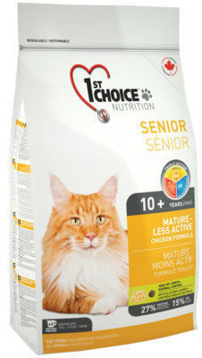 1st Choice Senior 10+ Years Mature-Less Active Chicken Formula