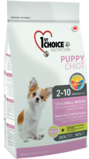 1st Choice Puppy 2-10 Months Toy & Small Breeds Healthy Skin & Coat Lamd & Fish Formula