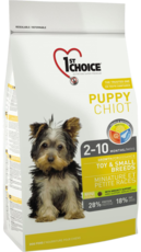 1st Choice Puppy 2-10 Months Growth Toy & Small Breeds