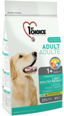 1st Choice Adult 1+ Years Maintenance Light Healthy Weight All Breeds