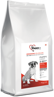 1st Choice Breeders Puppy 2-12 Months Sensitive Skin & Coat Lamd, Fish & Brown Rice Formula All Breeds