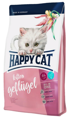 Happy Cat Kitten Geflugel