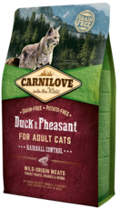 Carnilove Duck & Pheasant for Adult Cats Hairball Control