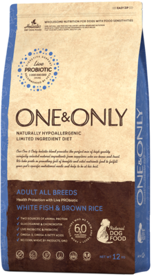 One&Only Adult All Breeds White Fish & Brown Rice