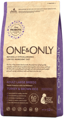 One&Only Adult Large Breeds Turkey & Brown Rice