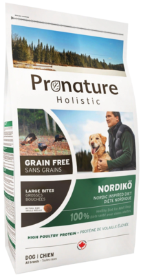 Pronature Holistic Grain Free Large Bites Nordiko Dog